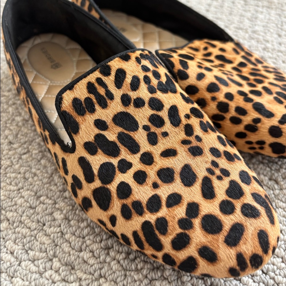 Leopard Print Women's Penny Loafers